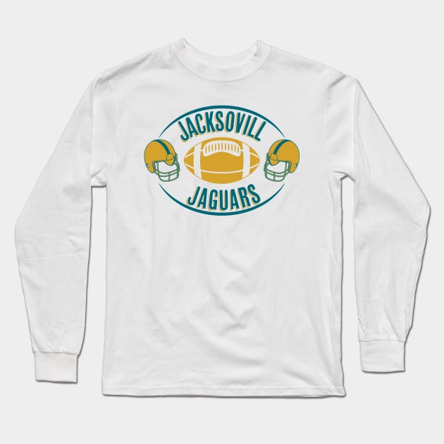 Jacksonville Jaguars. Long Sleeve T-Shirt by lakokakr